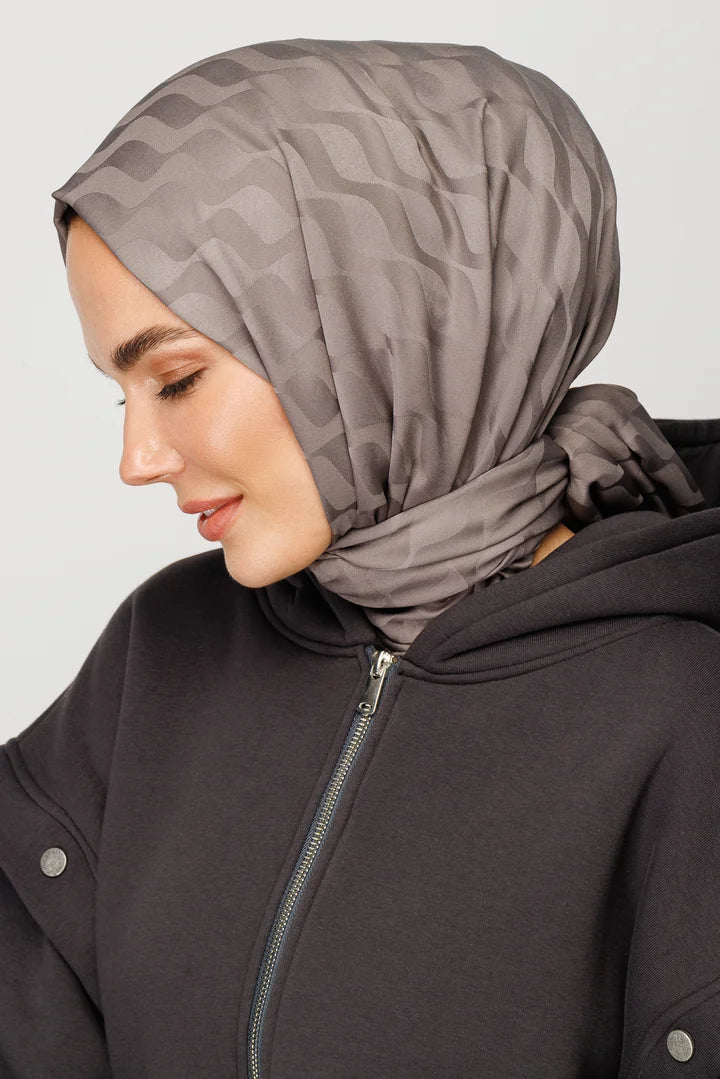 Dalga Desen İpeksi Jakar Şal