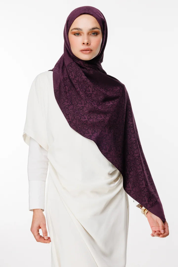 Nora Desen Çift Taraflı Şal