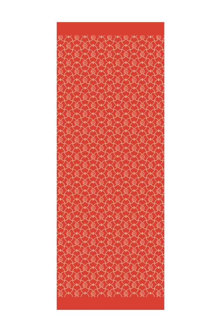 Marrakech Desen Çift Taraflı Şal