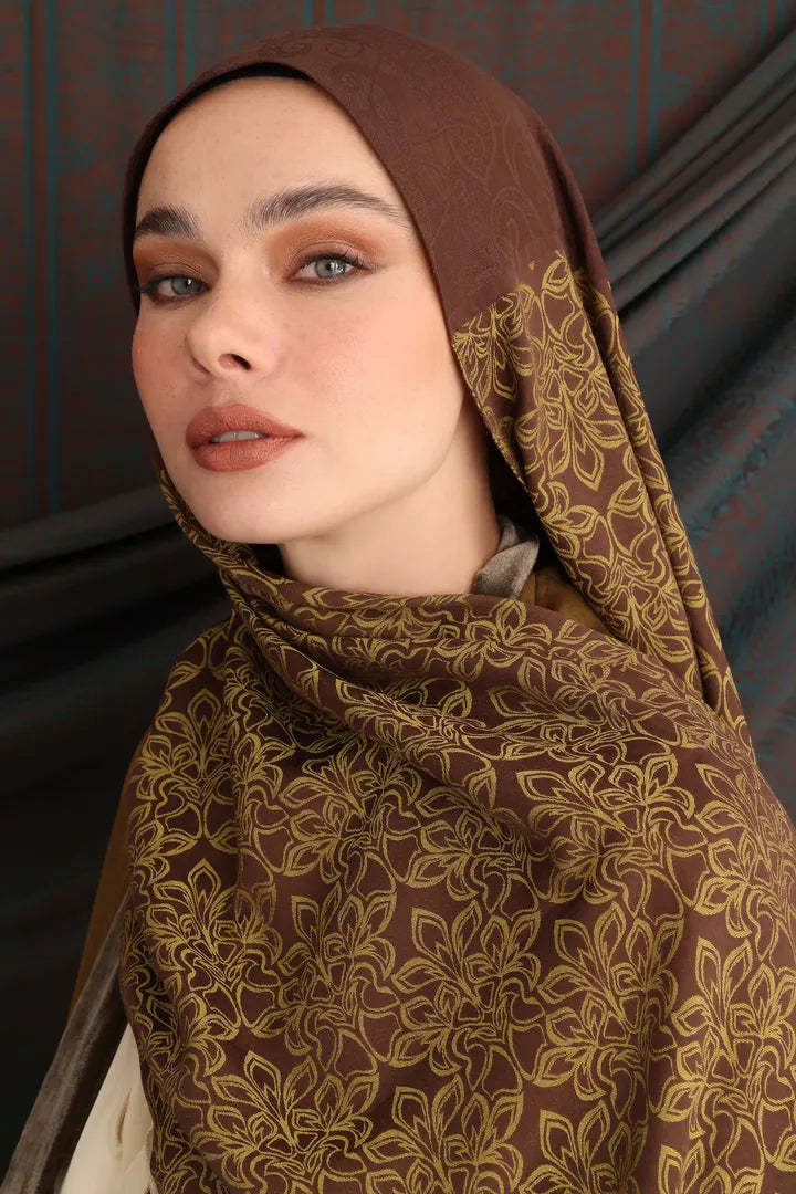 Nora Desen Çift Taraflı Şal