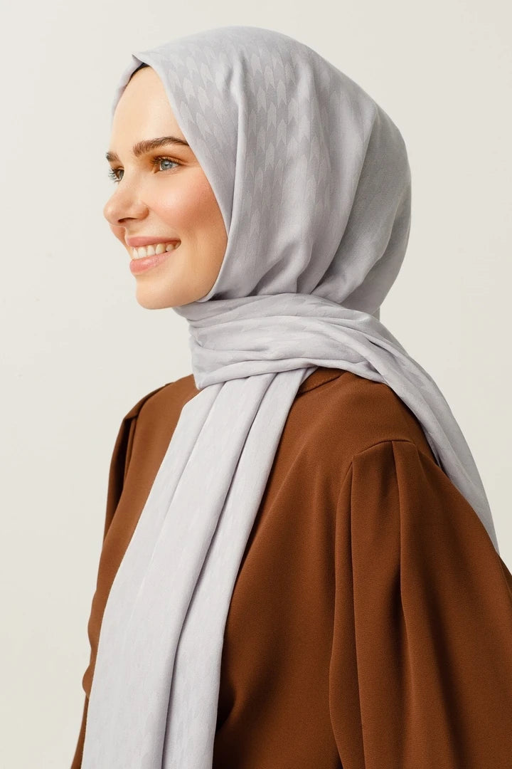 Kırlangıç Desen Pamuk Jakar Şal