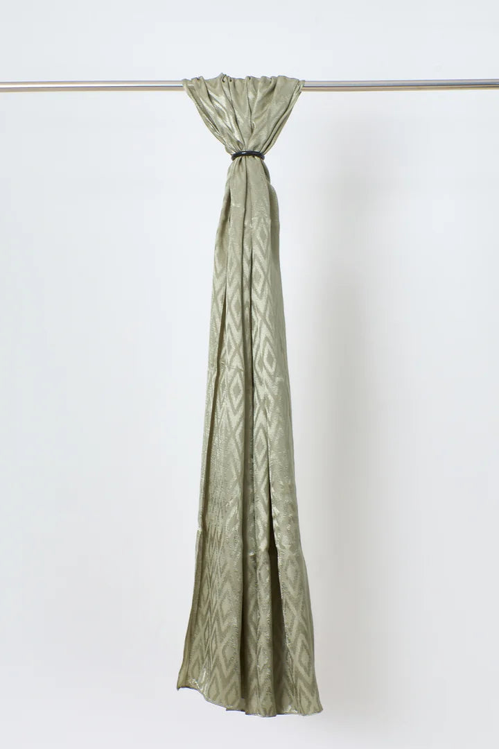 Karo Desen Parlak Jakar Şal