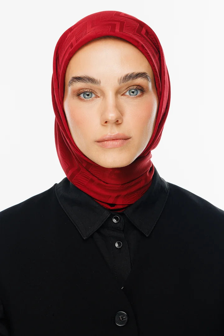 Viora Desen İpeksi Jakar Eşarp