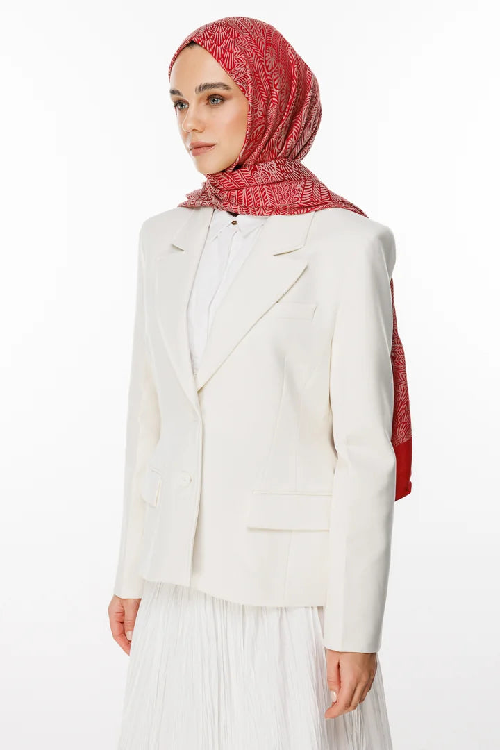 Mayra Desen Çift Taraflı Şal