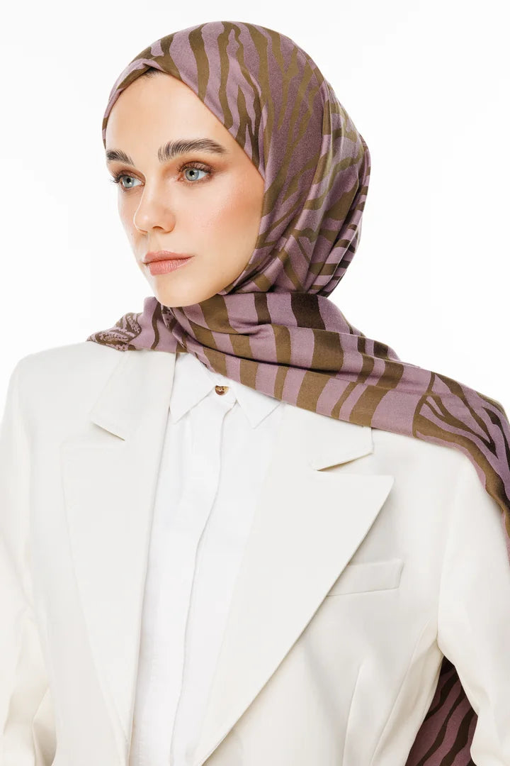 Riad Desen Çift Taraflı Şal