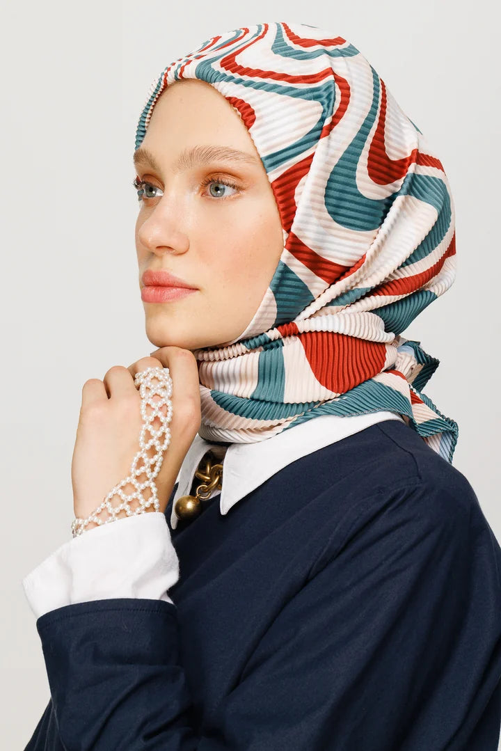 Mira Desen Pilise Eşarp