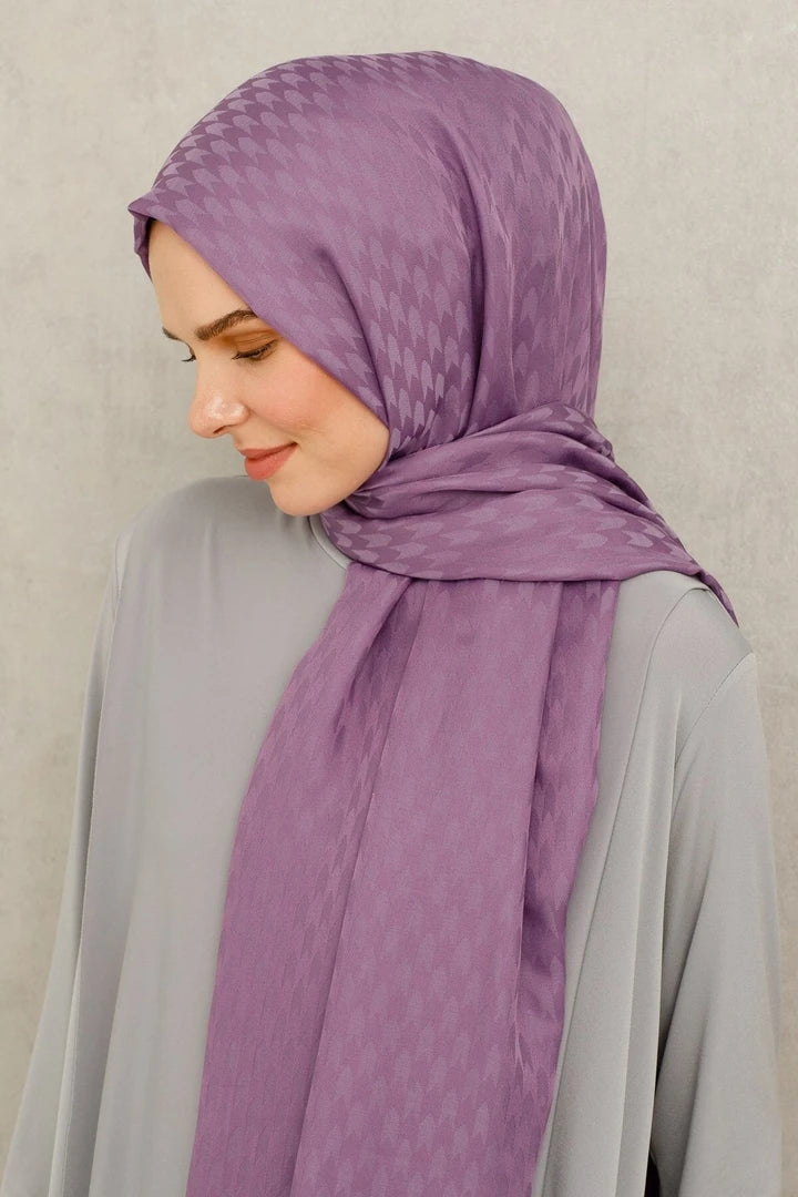 Kırlangıç Desen Pamuk Jakar Şal