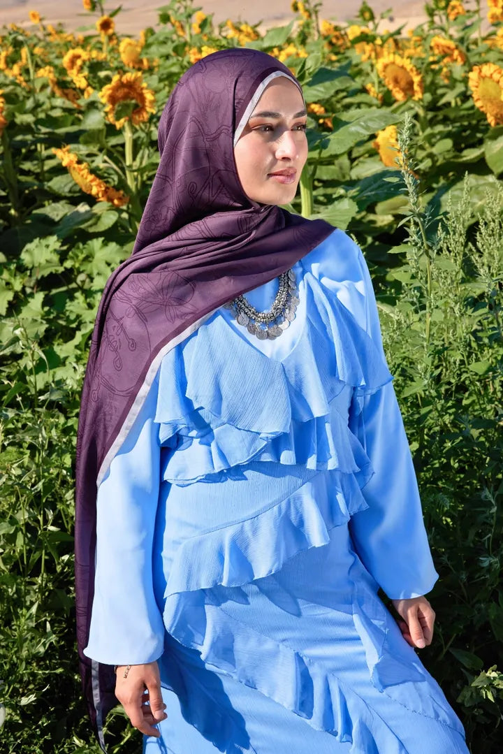 Yekta Desen Sakura İpek Şal