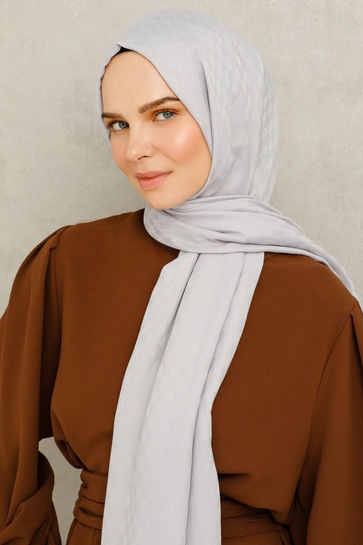 Kırlangıç Desen Pamuk Jakar Şal