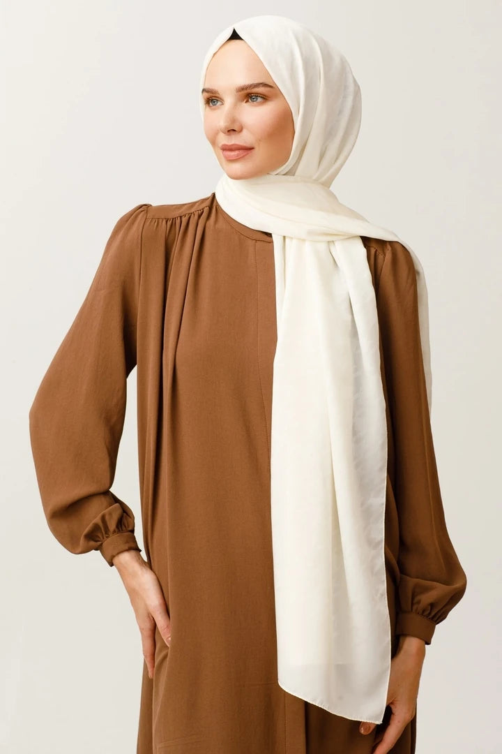 Kazayağı Desen İpeksi Jakar Şal