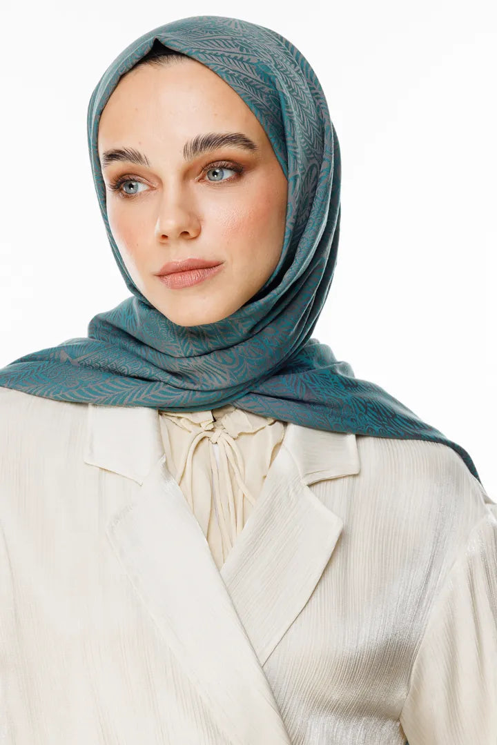 Mayra Desen Çift Taraflı Şal