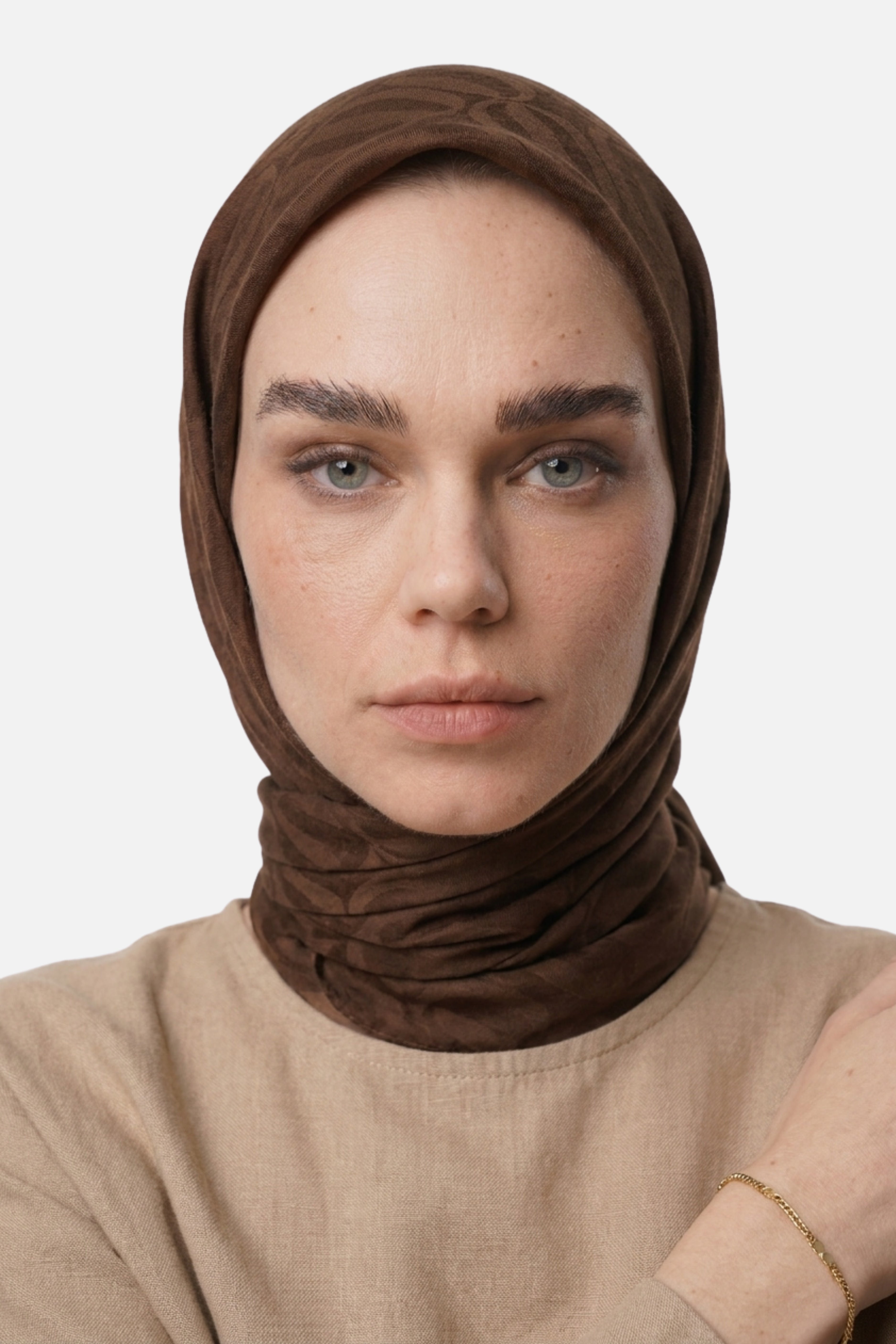 Dune Desen Ayrobin Jakar Eşarp