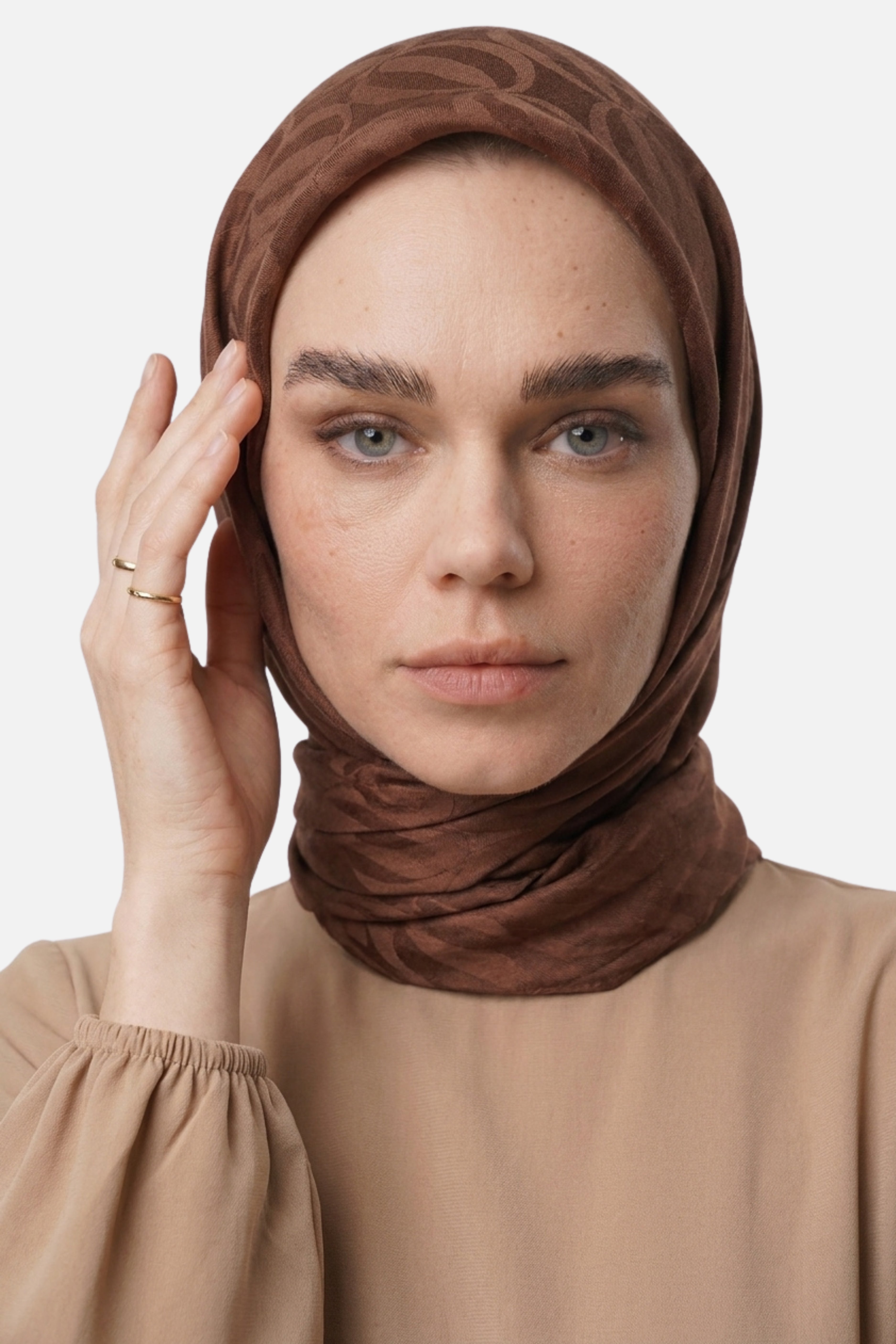 Dune Desen Ayrobin Jakar Eşarp