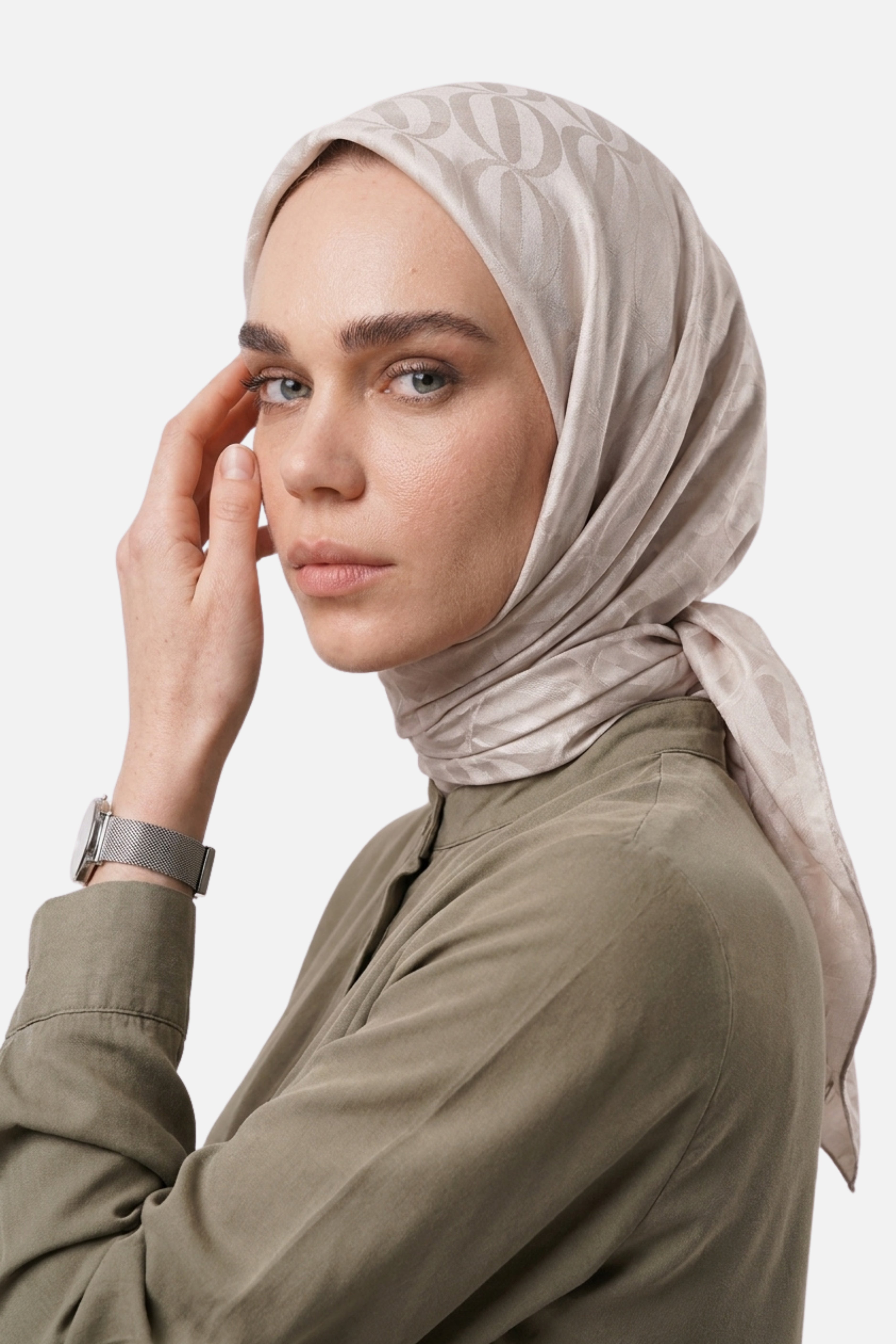 Dune Desen Ayrobin Jakar Eşarp