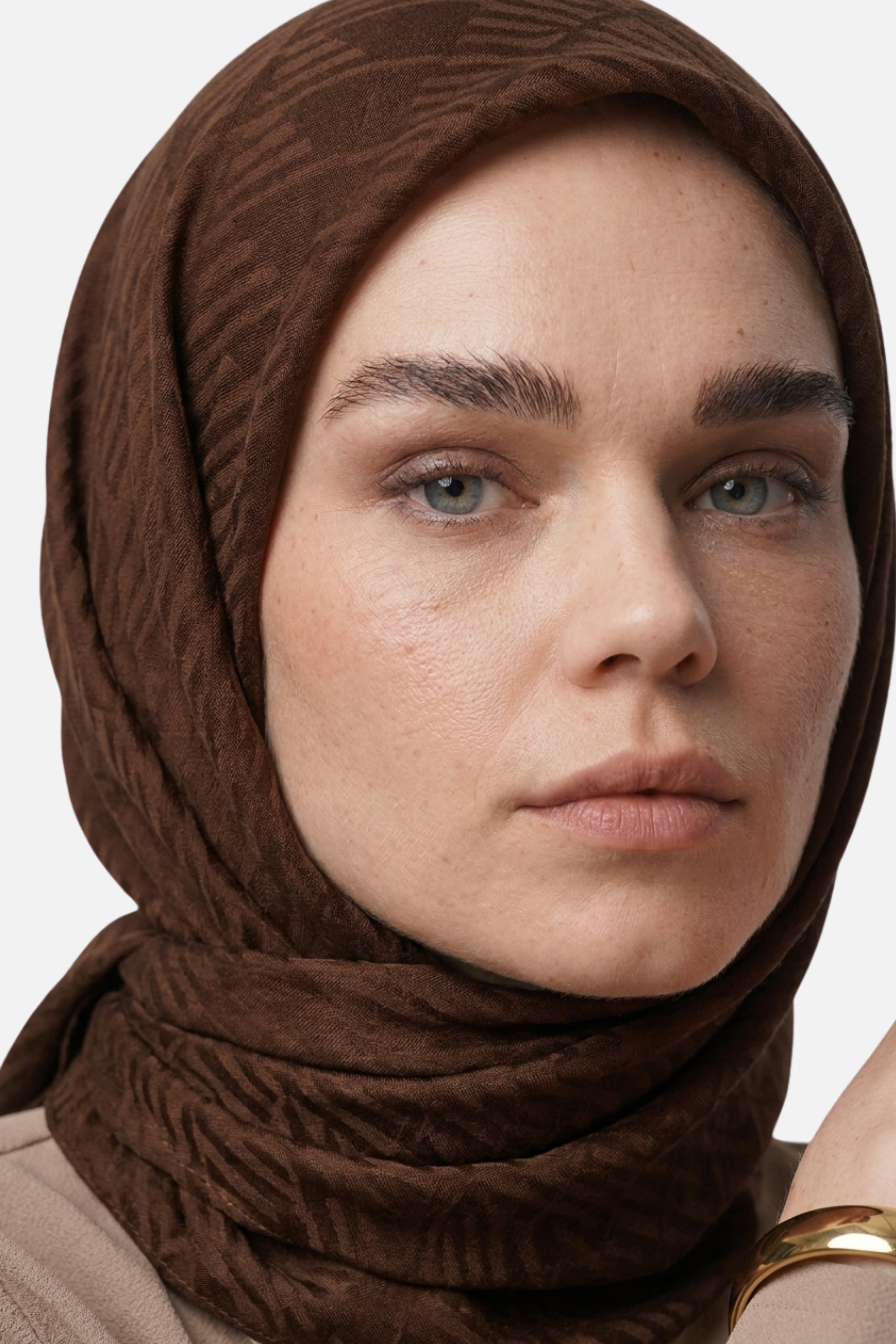 Grove Desen Ayrobin Jakar Eşarp