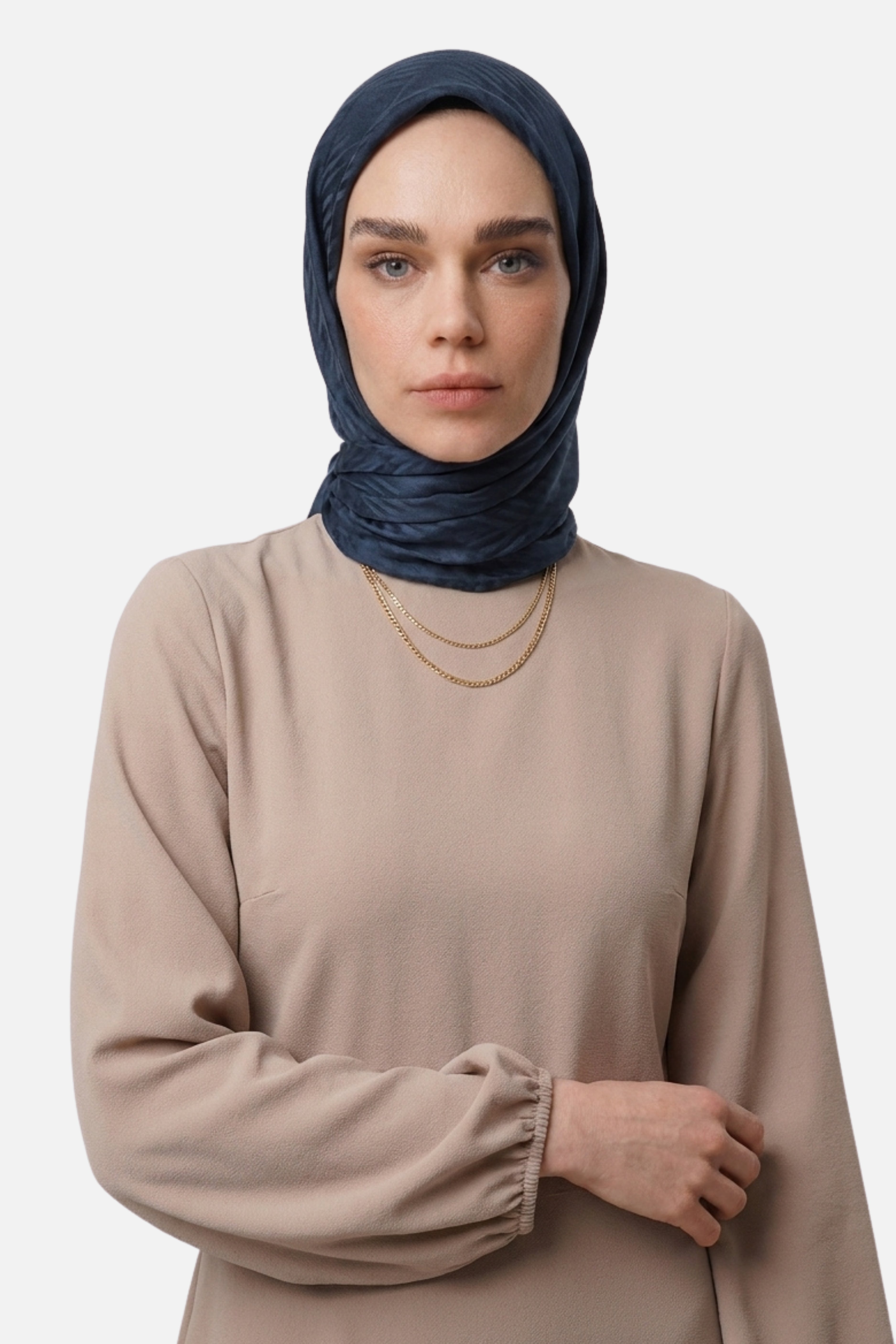 Grove Desen Ayrobin Jakar Eşarp