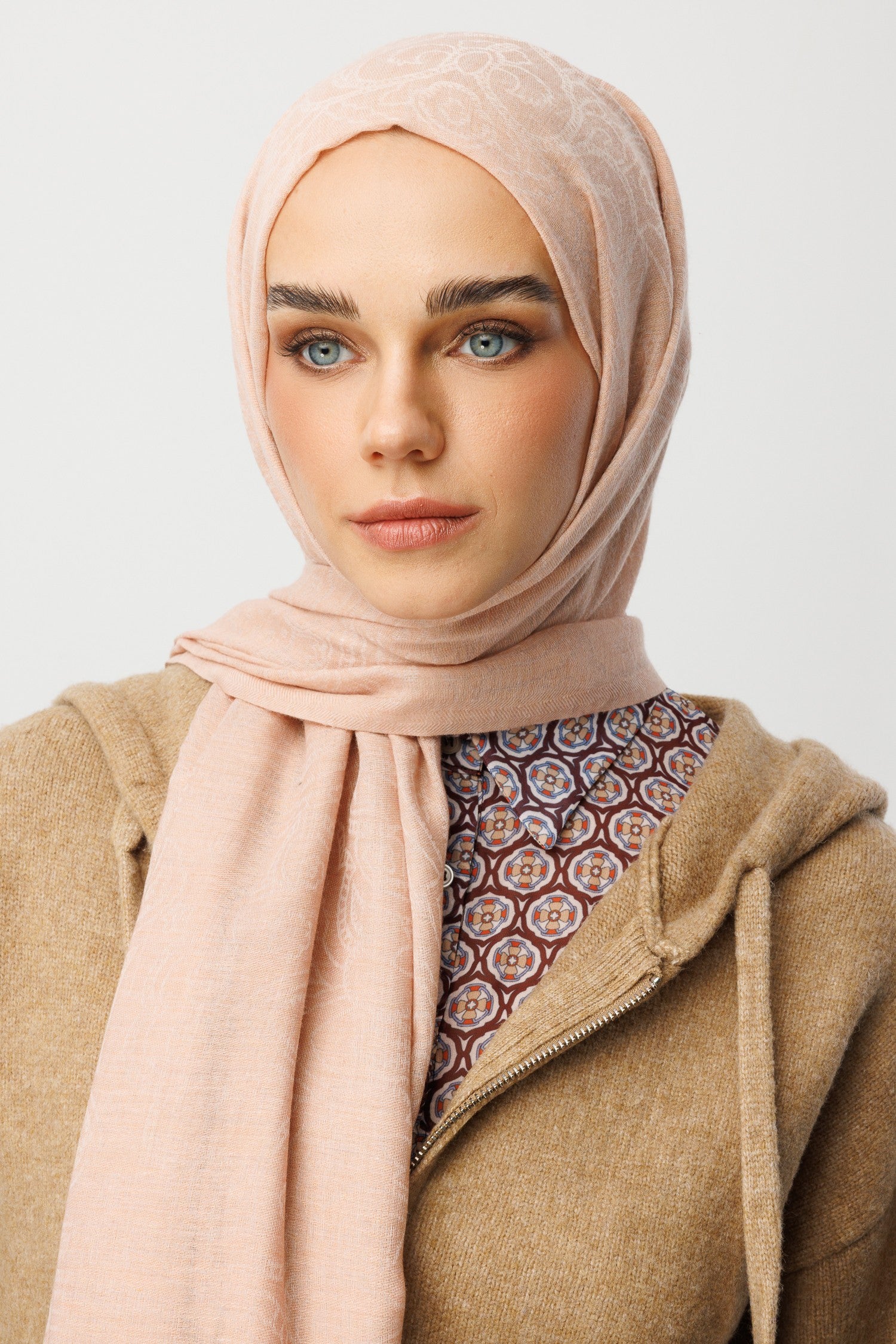 Rumi Desen Yün Kaşmir Şal