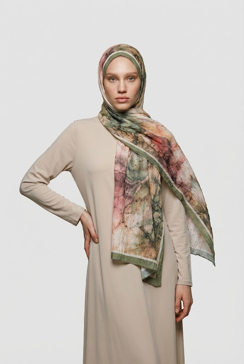 Aqua Desen Neo Crash Şal