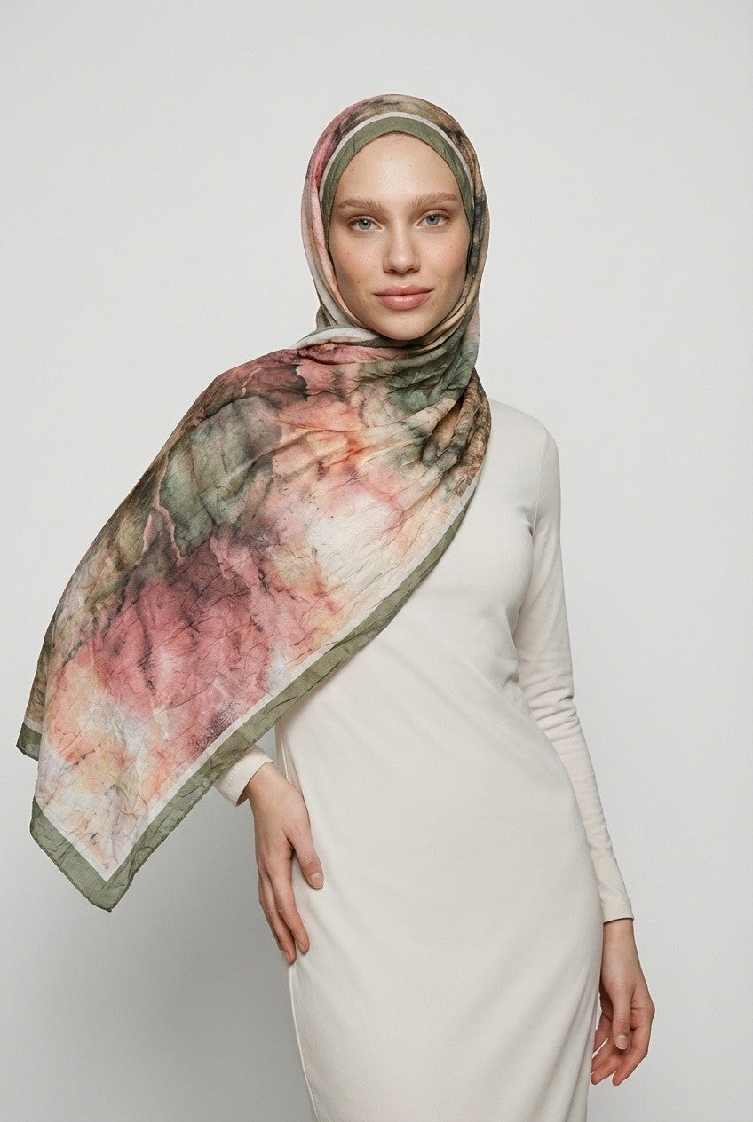 Aqua Desen Neo Crash Şal