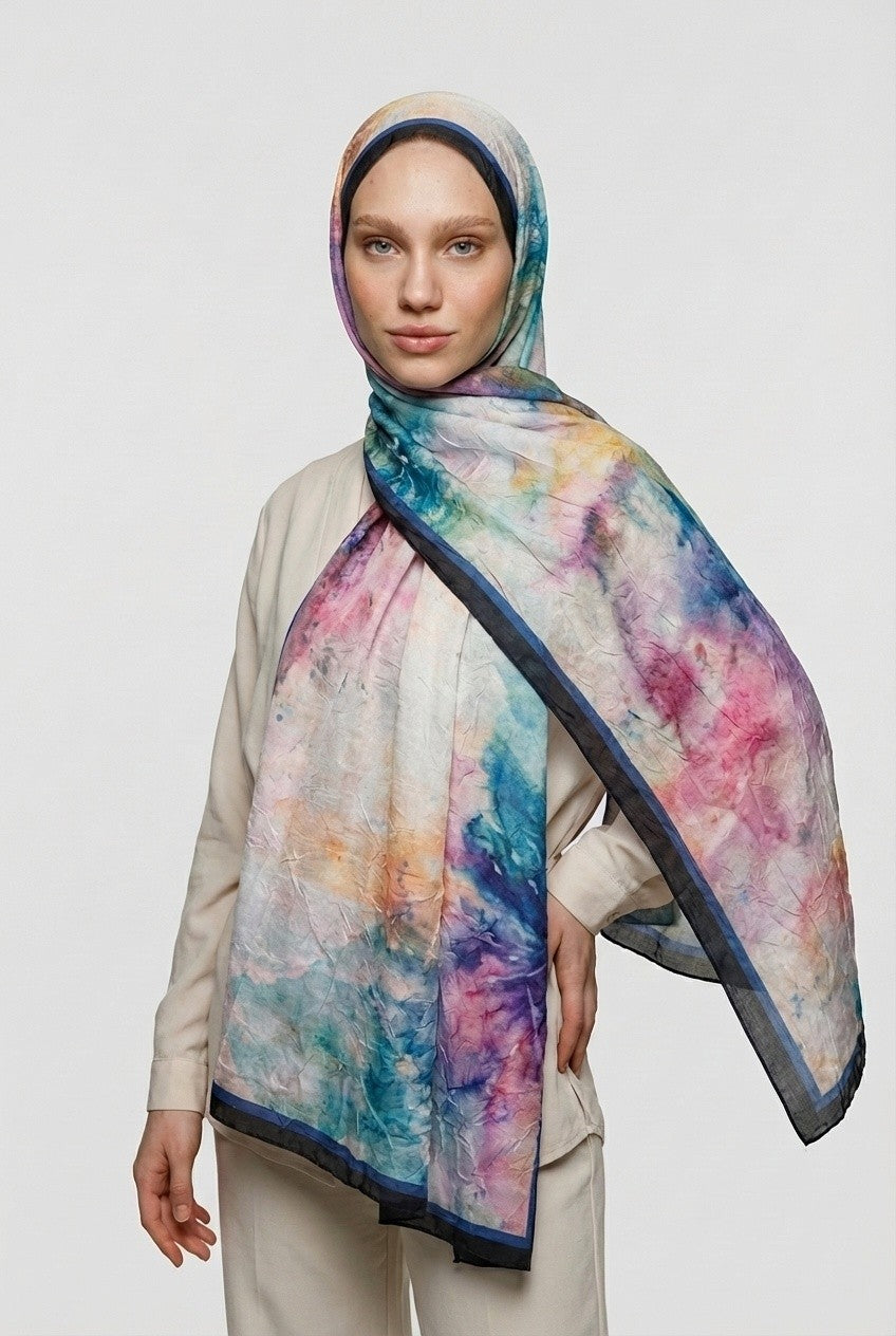 Aqua Desen Neo Crash Şal