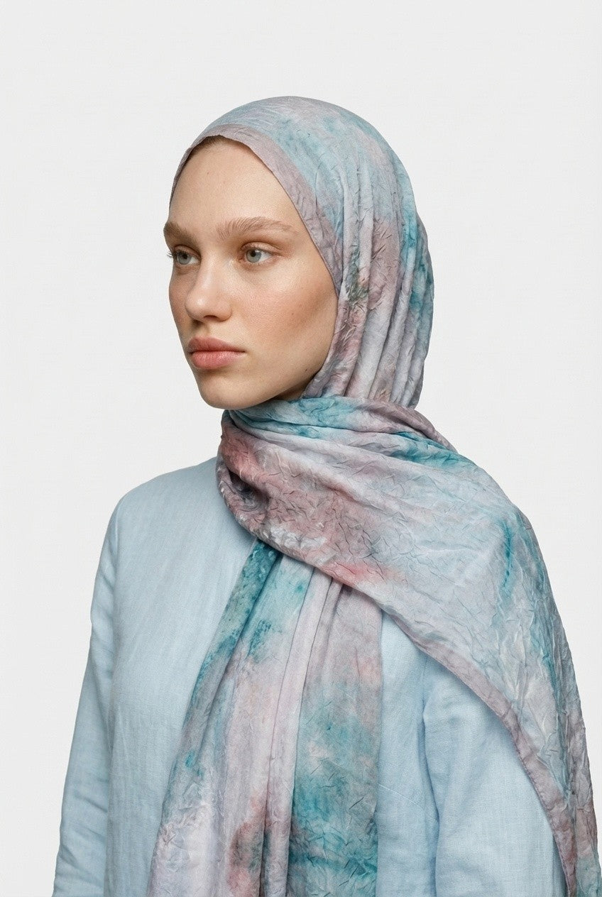 Aqua Desen Neo Crash Şal