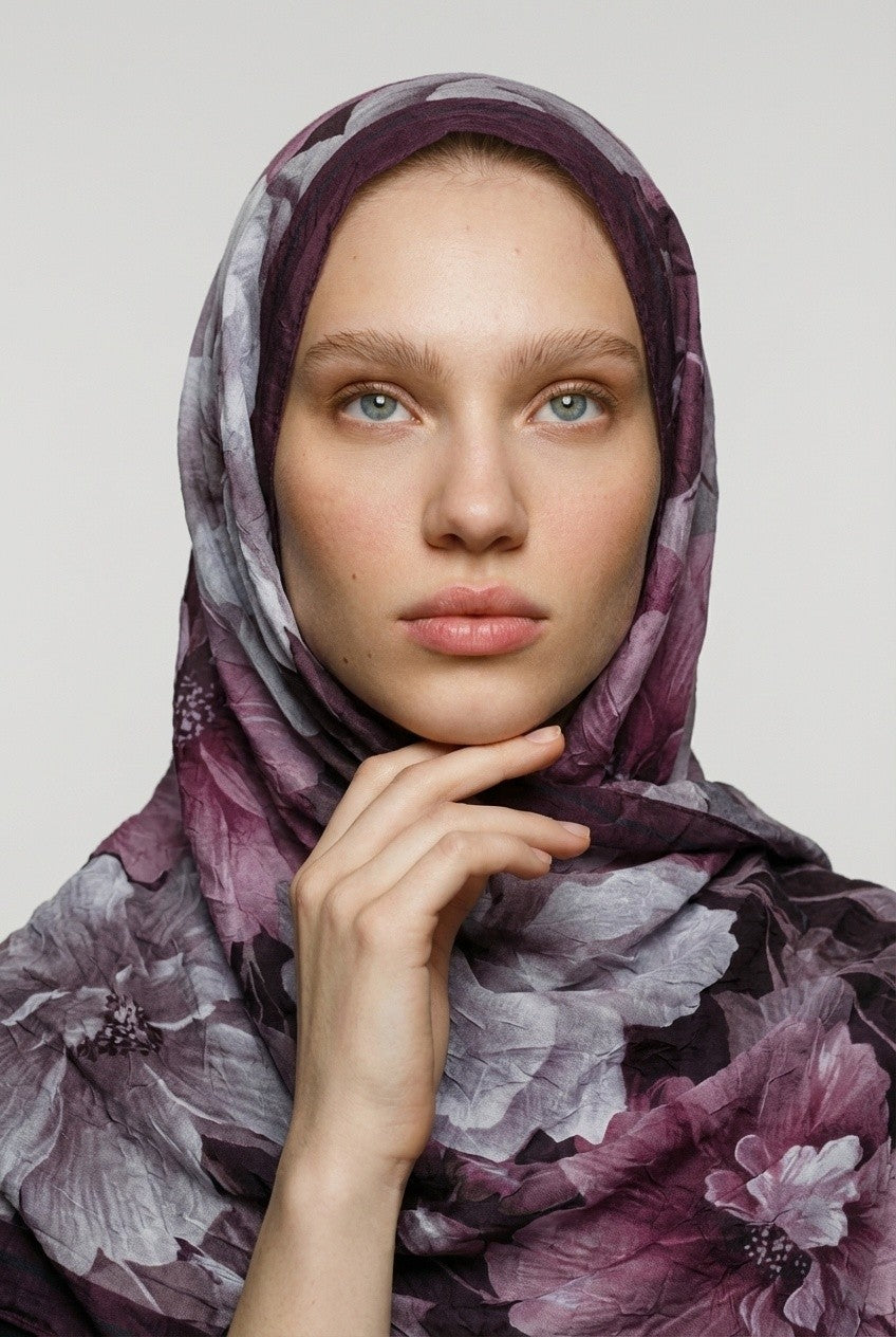 Blossom Desen Neo Crash Şal