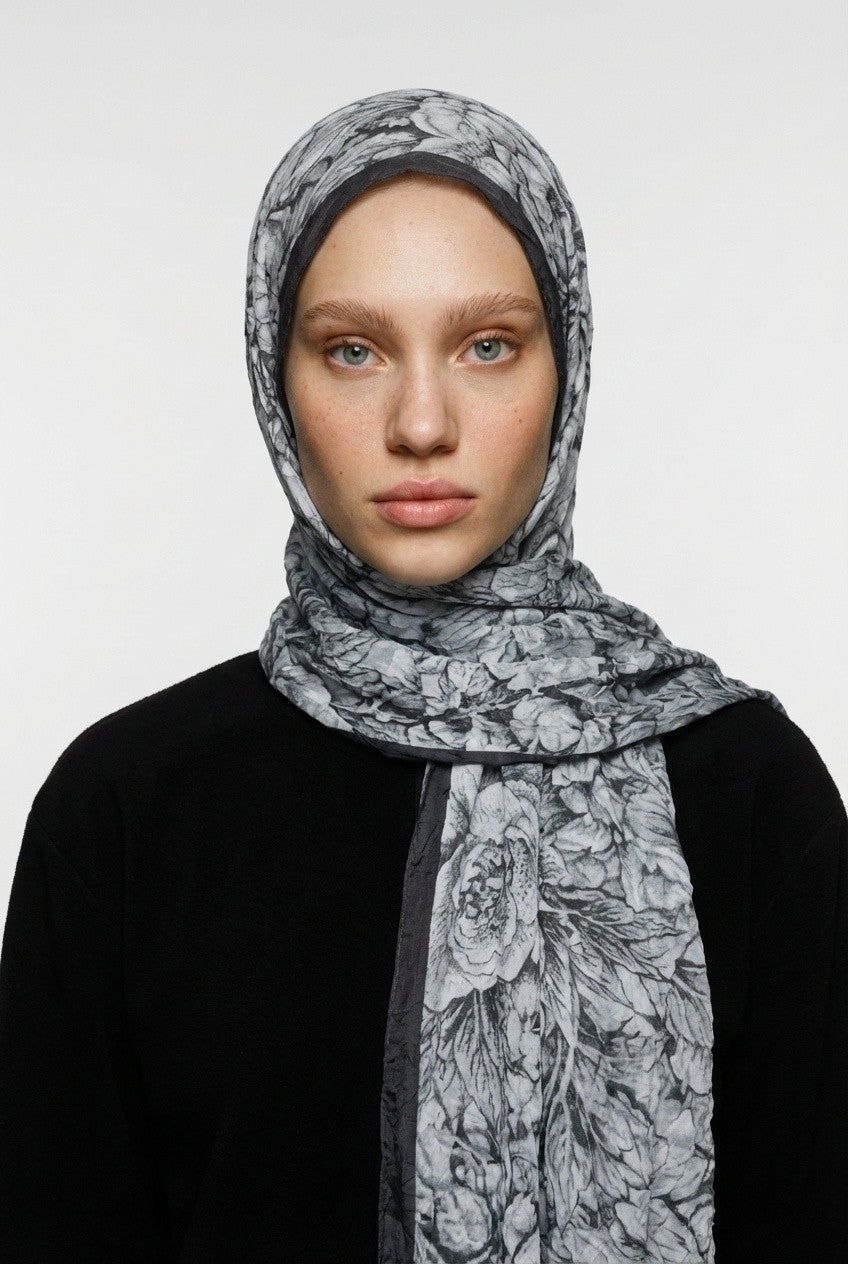 Flow Desen Neo Crash Şal
