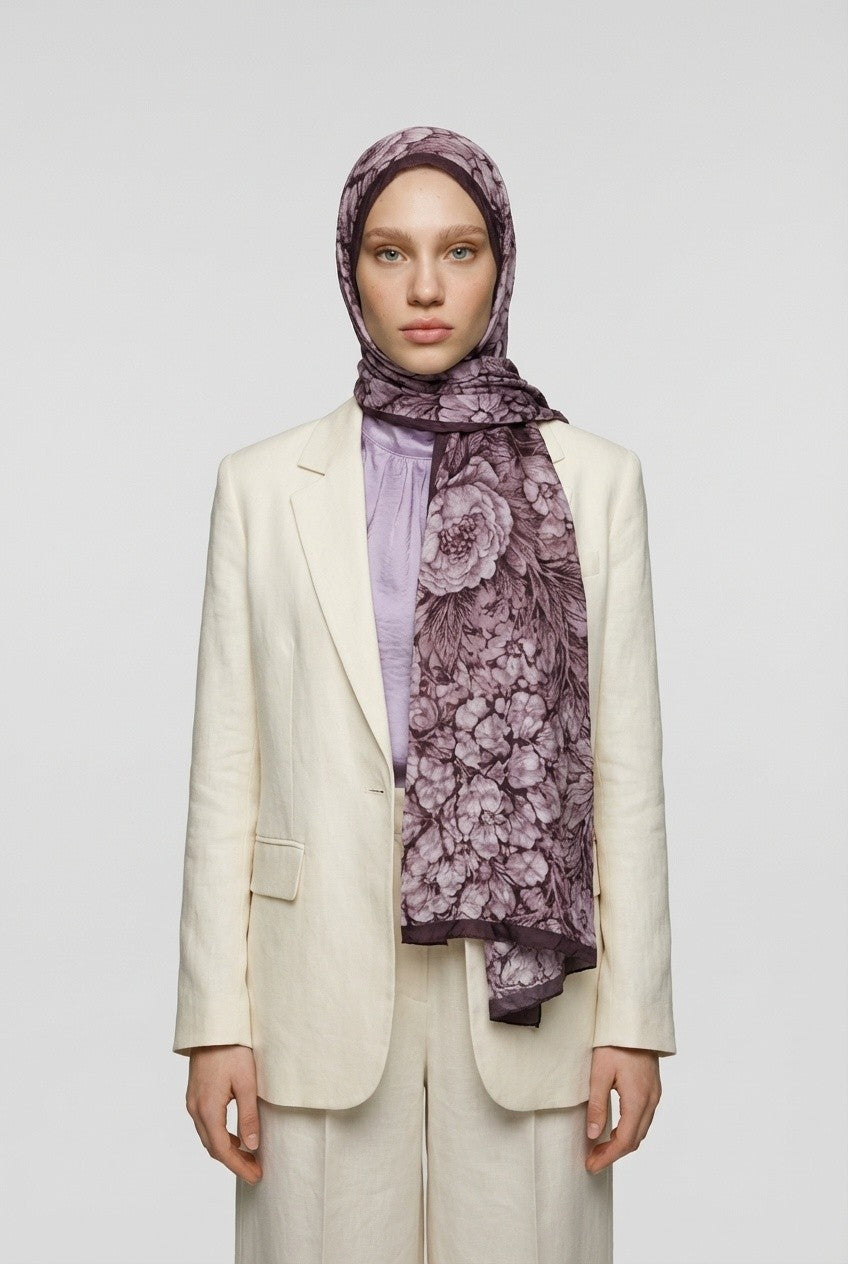 Flow Desen Neo Crash Şal