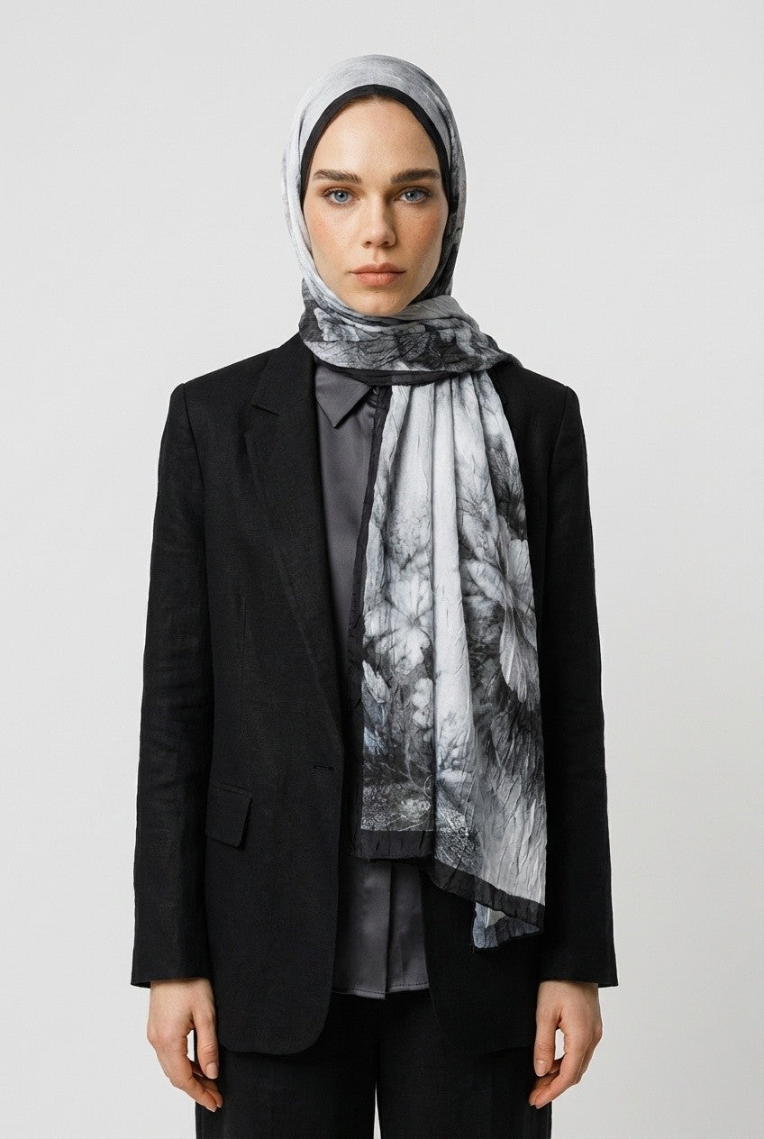 Grown Desen Neo Crash Şal