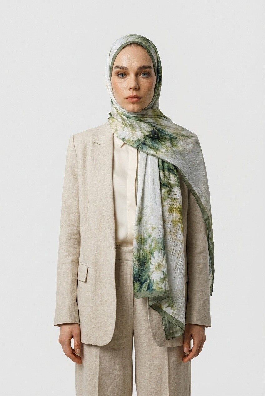 Grown Desen Neo Crash Şal