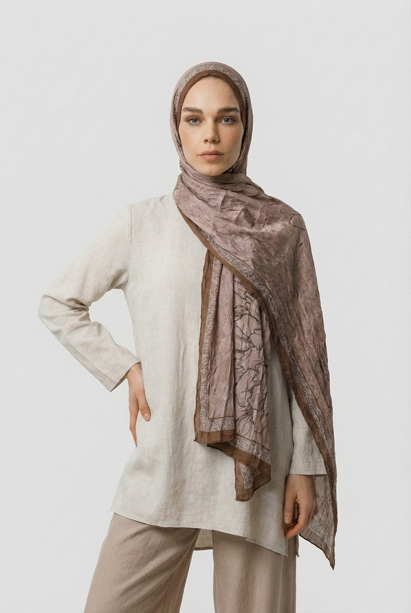 Linear Desen Neo Crash Şal