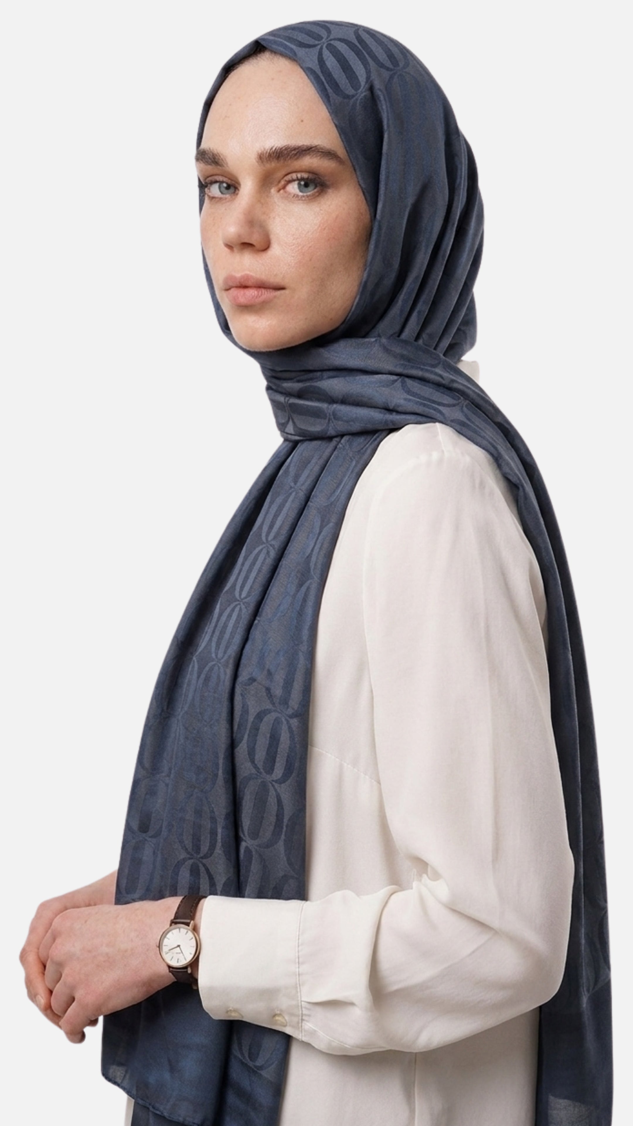 Dune Desen Ayrobin Jakar Şal