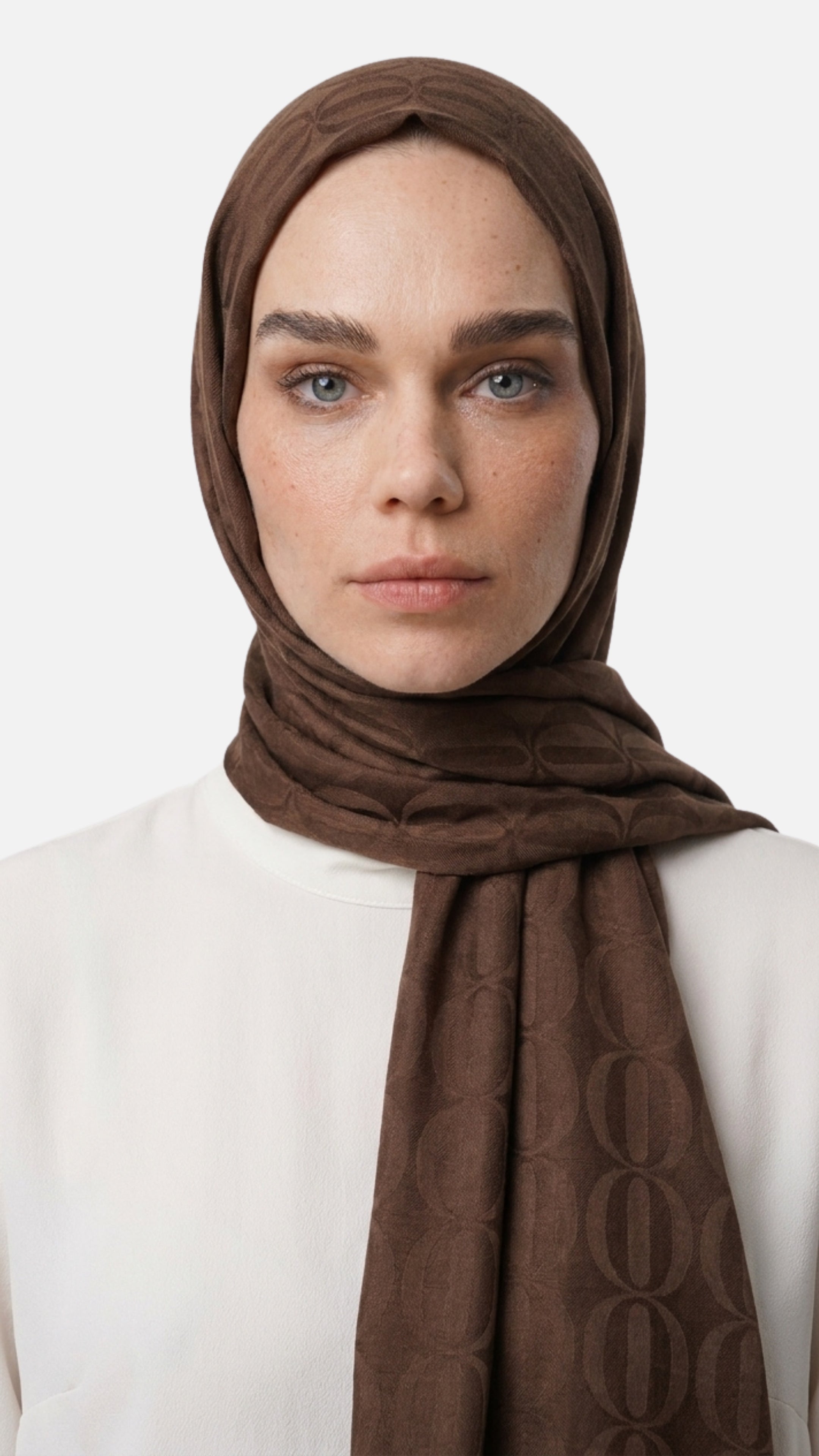 Dune Desen Ayrobin Jakar Şal - Bitter