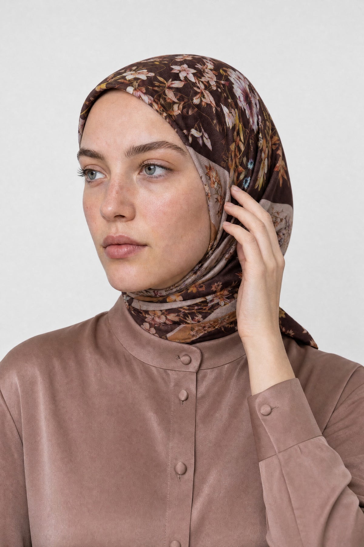 Orlienne Desen Organik Eşarp - Mor